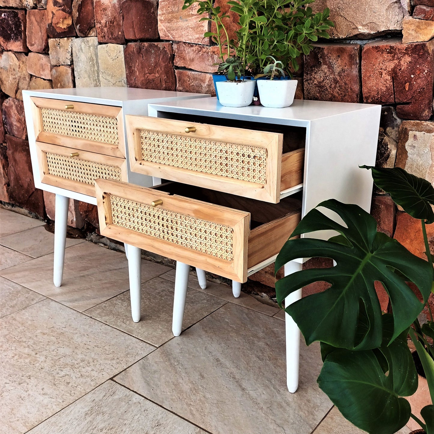 Rattan Retro Pedestals