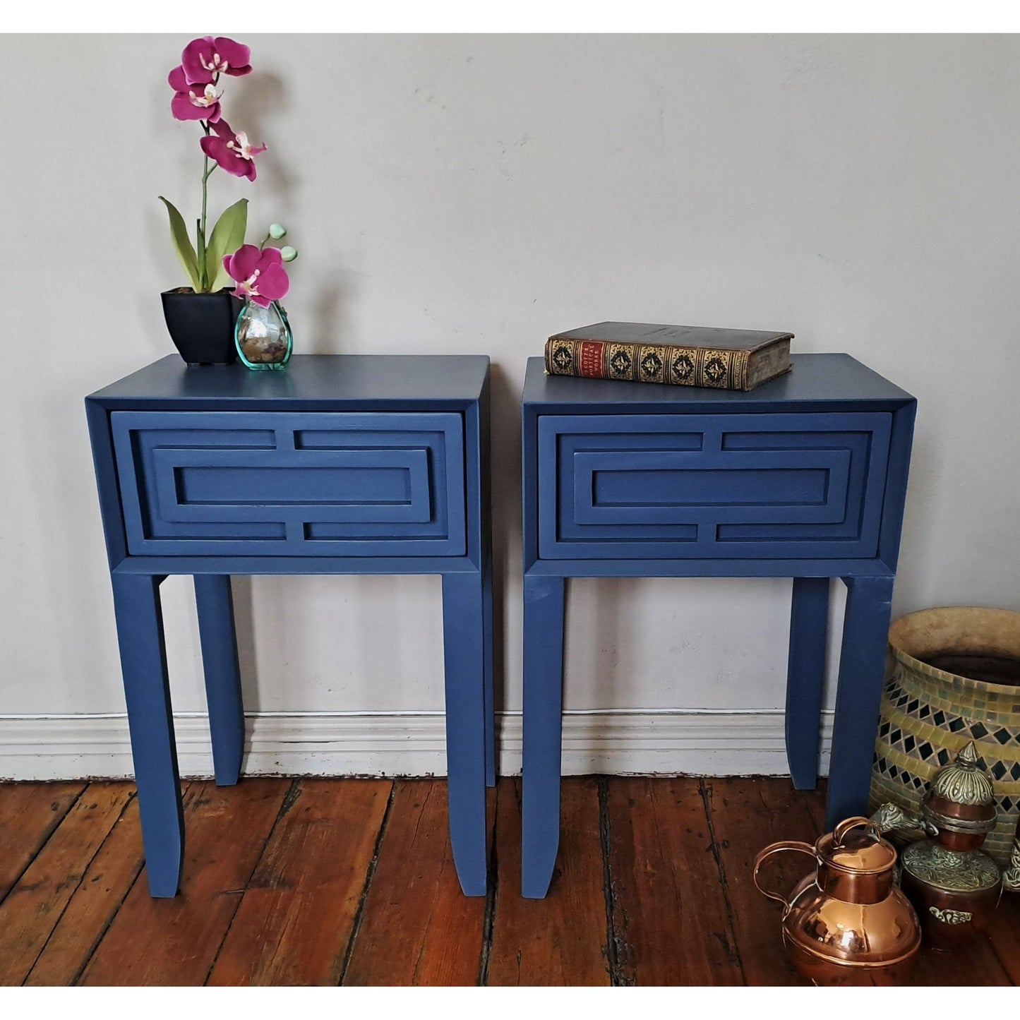 Japanese Deep Blue Pedestal