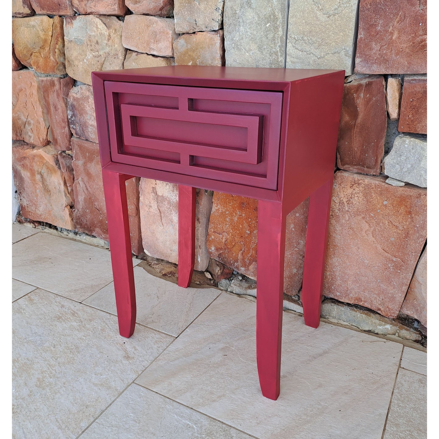 Japanese Blossom Red Pedestal