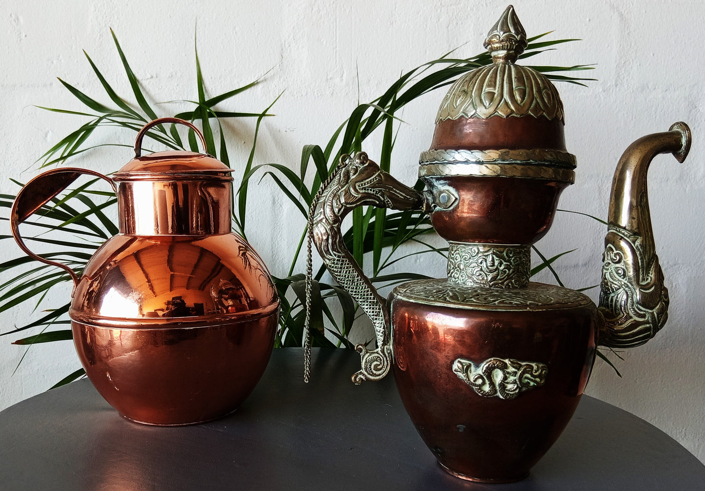 Collection of Copperware including Turkish Pot