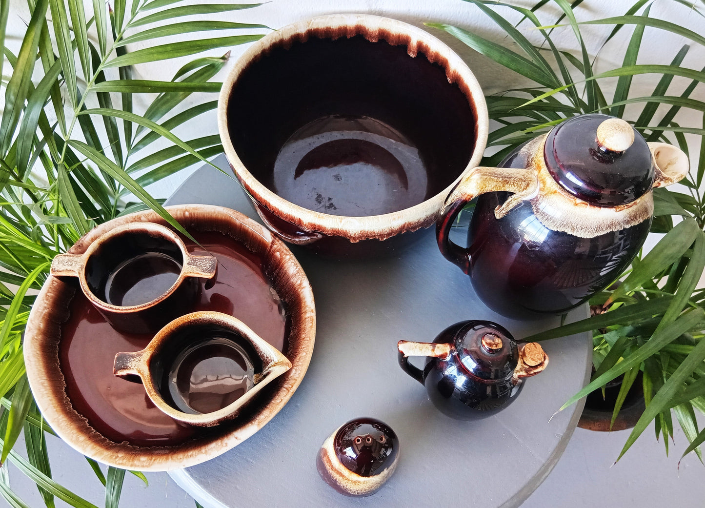 Pfaltzgraff Brown Drip Glaze Ceramic Home Ware