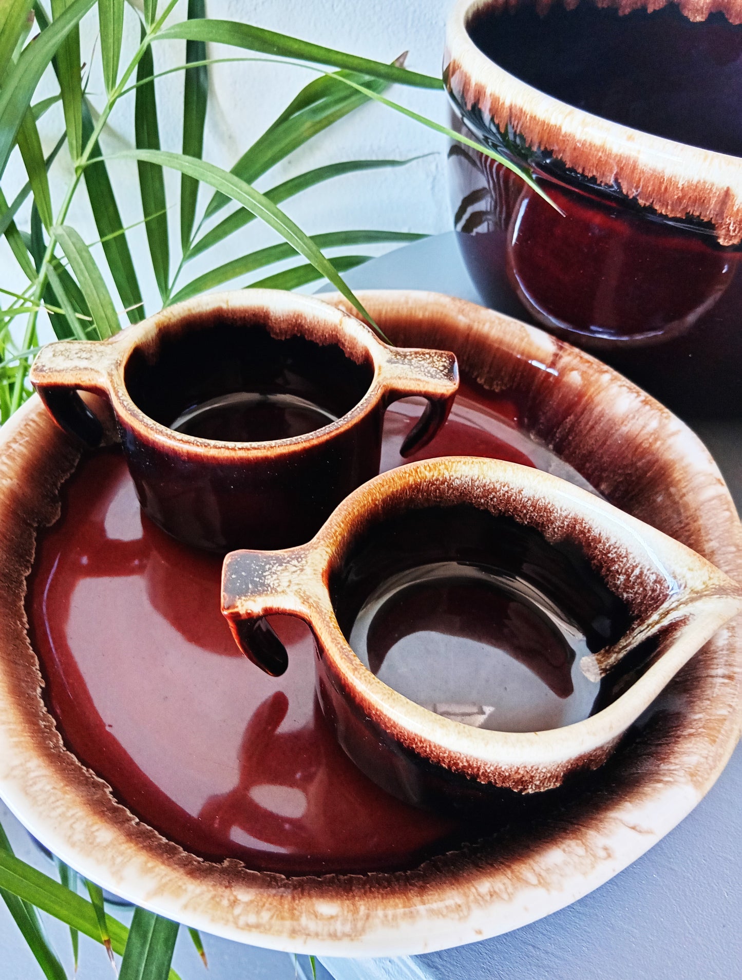 Pfaltzgraff Brown Drip Glaze Ceramic Home Ware