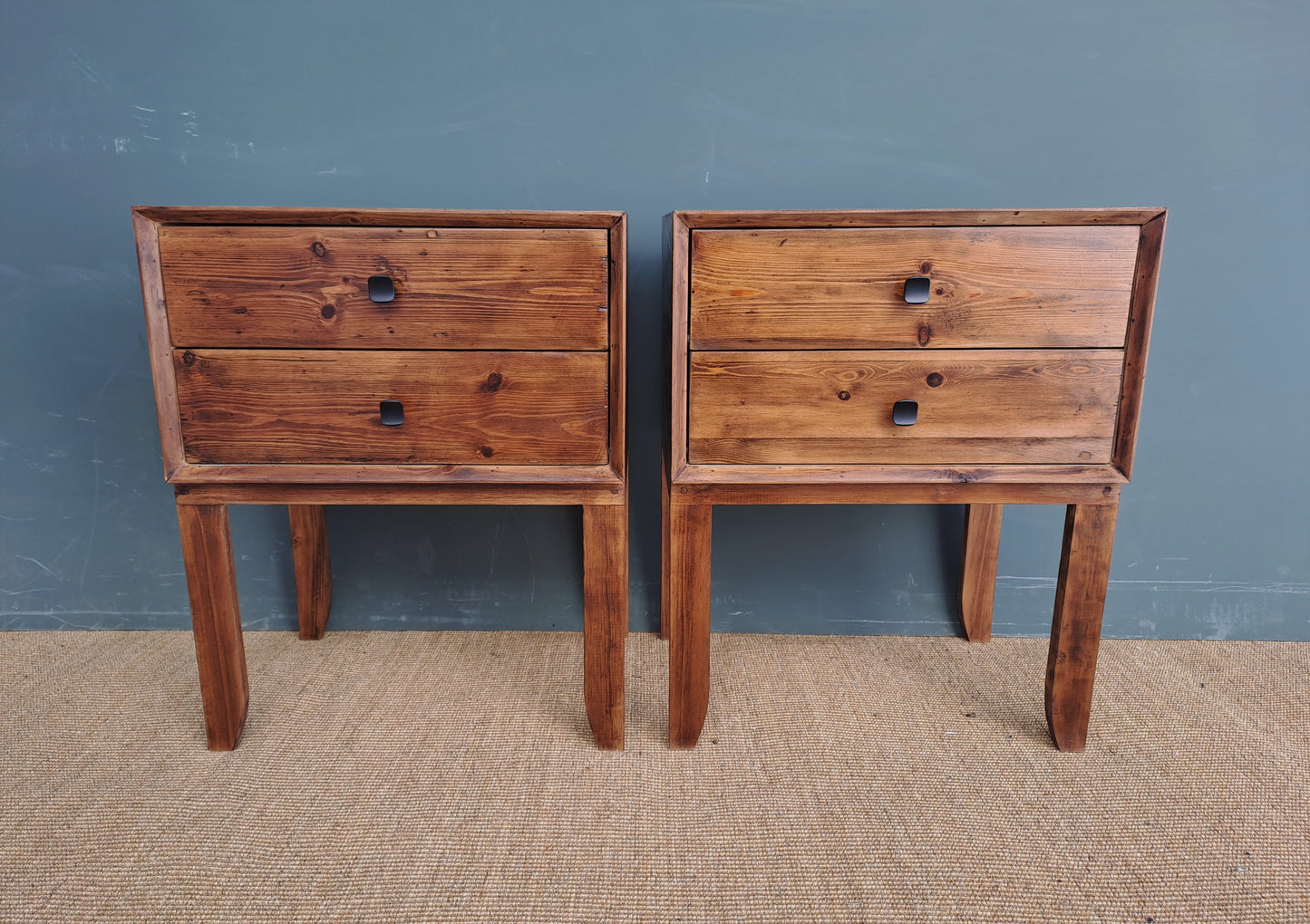 Natural Wood Modena Pedestals
