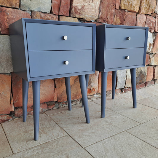 Grey Retro Pedestal