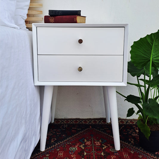 White Retro Table