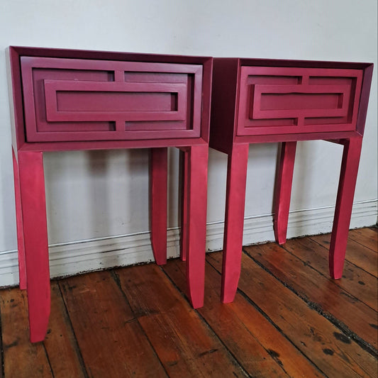Japanese Blossom Red Pedestal
