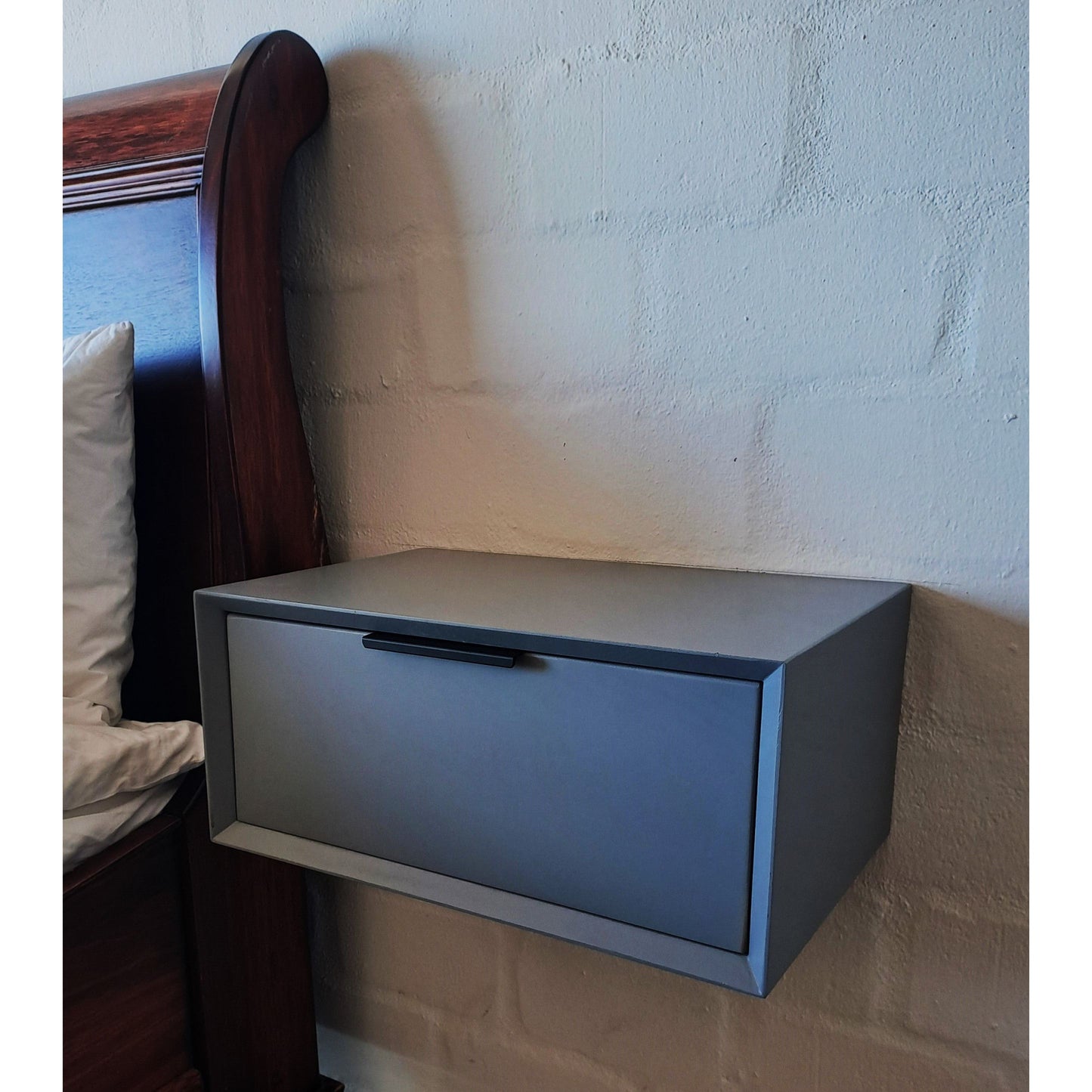 Floating Grey Pedestal