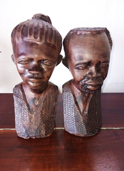 Hand Carved African Wooden Sculptures