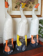 Italian Hand Carved Wooden Ducks