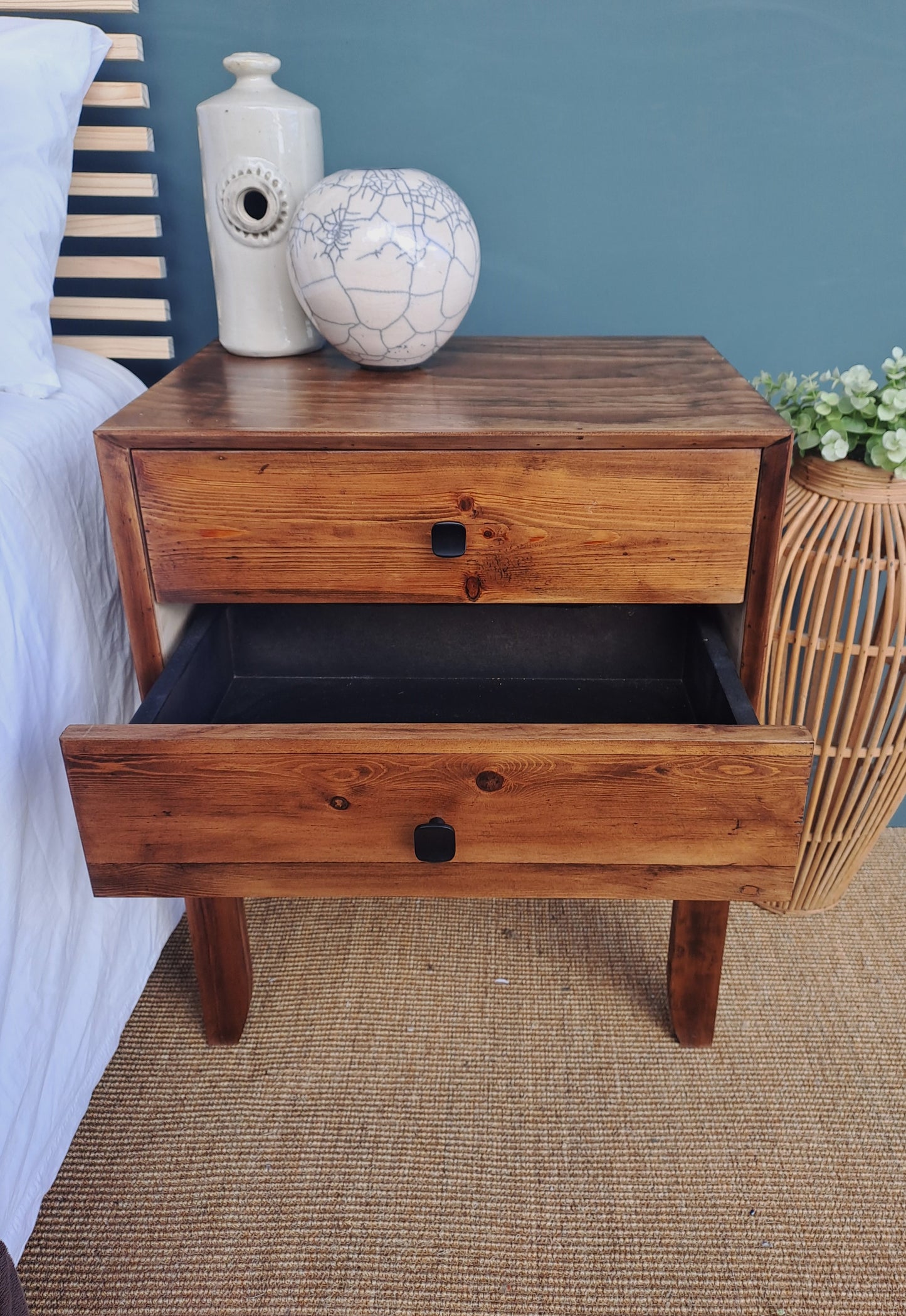 Natural Wood Modena Pedestals