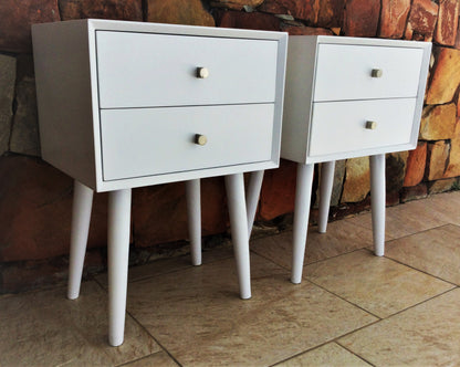 White Retro Table