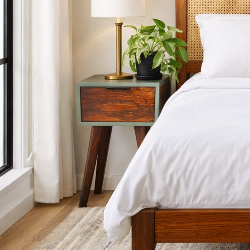 Soft Green And Natural Sorento Pedestal