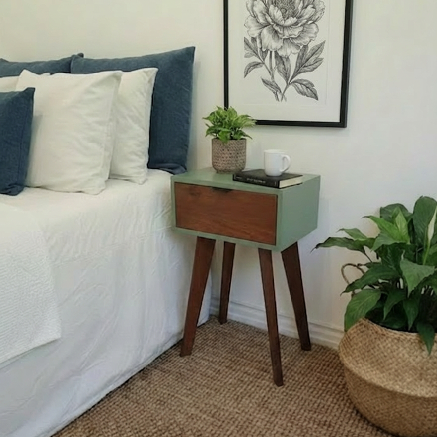 Soft Green And Natural Sorento Pedestal